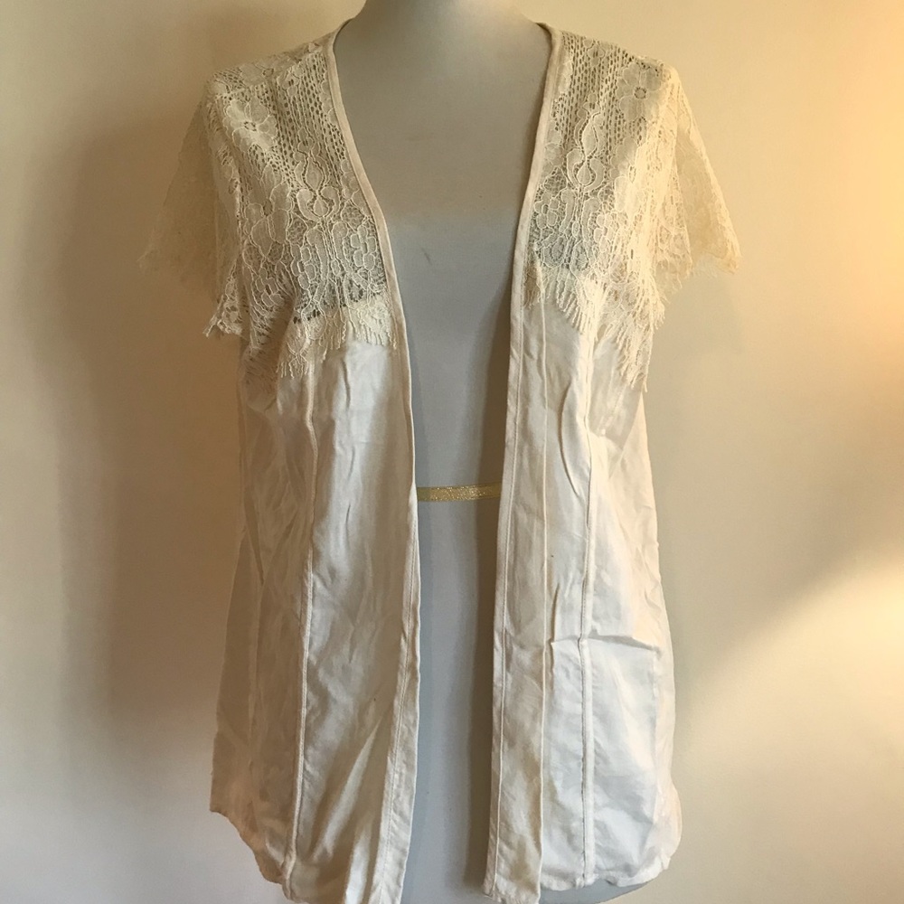 American Eagle silk kimono